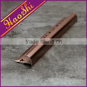 Haoshi High Quality Easy Installable Bathroom Tile Trim Made in China thumbnail-4