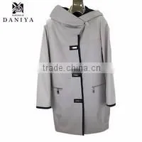 China Clothing Factory Custom Women's Jackets & Coats Spring Women's Custom Warm-up Jacket 2013 thumbnail-6