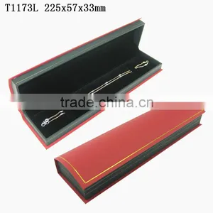 T139 White Custom Paper Jewelry Packaging Bracelet Box With Logo Print thumbnail-3