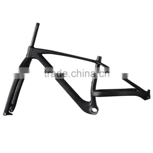 ICAN 27.5 Plus Mtb Frame Carbon 650b Plus Mountain Bike Frames Bike Rigid Special Tire 3.0'' thumbnail-1