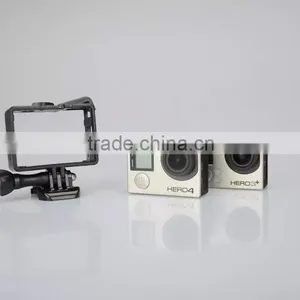 Go Pro Accessories Double Duty Expanded Edition Frame Mount Protective Housing Case Frame Mount for Gopro Hero 4 3 3+ thumbnail-6