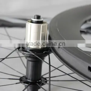 56mm Clincher Carbon Bicycle Wheels 27mm Width Road Bike Wheelset R13 Hubs Sapim CX-Ray Spokes 56C thumbnail-2