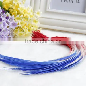 2016 Best Price Rooster Feather High Quality Beautifull Feathers Fashion Colorfull Feather Hair Extension thumbnail-5