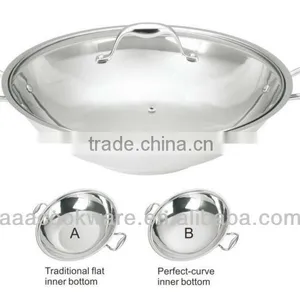 Geman Technologic Stainless Steel Wok thumbnail-1