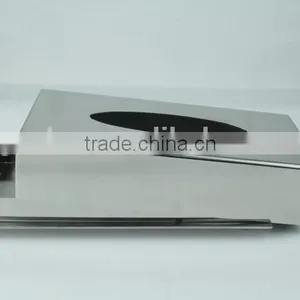 High End Oblong Metal Table Tissue Box thumbnail-3