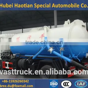 3~12 Cbm Sewage Suction Truck for Sewage Cleaning/fecal Treatment thumbnail-6