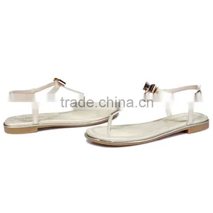 2016 New Arrival Fashion Summer Flat Shoes Woman Sandals Flip Flops Comfortable Beach Sandals Women Shoes Quality Choice thumbnail-3