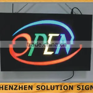 Super Bright Open Led Sign With Flashing Open Led Sign Lights thumbnail-4