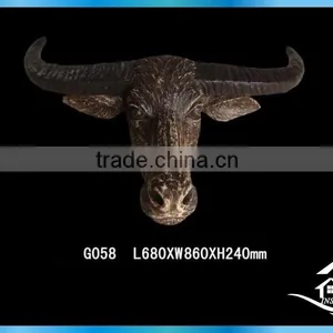 Resin Wall Animal Head Sculpture thumbnail-1
