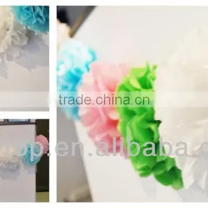 Hanging Colorful Paper Decorative Pom Pom thumbnail-1