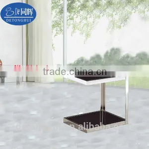 Home Furniture Modern Tempering Glass Side Table(061#) thumbnail-1