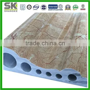 New Technology Stone Plastic Composite Door Architrave Artificial Stone Frame thumbnail-1