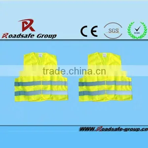 Factory Hot Sale Emergency Reflective Safety Yellow Vest thumbnail-1