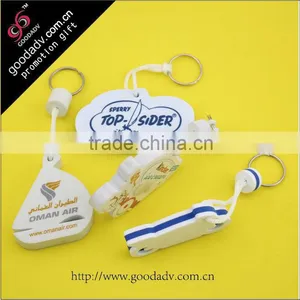 Guangzhou Factory Supply Floating Key Chain Customized Double Sided Key Chains thumbnail-1