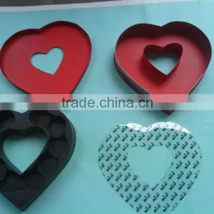 Wholesale Custom Paper Gift Heart Packaging Chocolate Box thumbnail-3