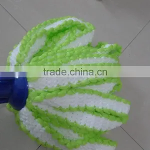 Round Head Floor Microfiber Mop Head thumbnail-5