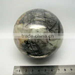 80mm Gemstone Sphere Picasso Jasper Sphere From Huizhou Factory thumbnail-1