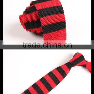 100% Knitted Neck Tie 40 Colors for Your Choice thumbnail-1