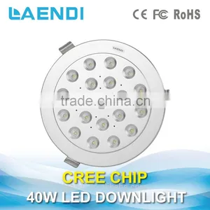 Professional Showcase Lighting 40W Led Downlight, 40W Led Ceiling Light for Supermaket Lighting thumbnail-1