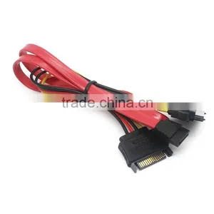 7+15 Pin Female Sata Cable to 15 Pin Male Sata Power Cable With 7 Pin Female Serial ATA Cable thumbnail-2