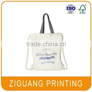 Wholesale Organic Cotton Drawstring Bag thumbnail-1