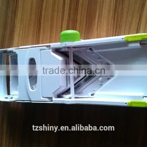 2016 Premium Smart Slicer Plastic Julienne Slicer Stainless Steel Mandoline Slicer With Hand Guard thumbnail-5