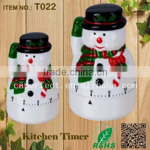 China Supplier ROHS Mechanical Kitchen Snow Man Timer thumbnail-1