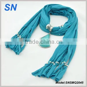 Hot Sell Pendant Necklace Scarf thumbnail-1