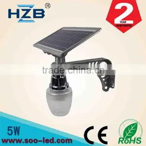 Low Voltage 5w Led Mini Solar Garden Lights ,all in One Solar Lamp thumbnail-1