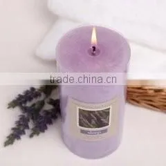 Cheap Colored and Scented Pillar Candles Wholesale/ Paraffin Wax Pillar Candle thumbnail-1