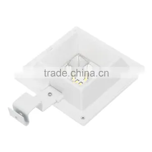 3W 6LED Solar Powered PIR Motion Sensor Wall Mount Lamp Security Outdoor Light Bright/Dim Mode for Garden Door Street Path Yard thumbnail-5