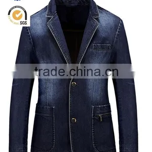 New European Style Denim Jacket thumbnail-5