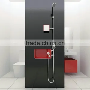 Cebien 'Puzzle-200' Mixer Shower Set With Mirror and Colorful Storage Unit thumbnail-1