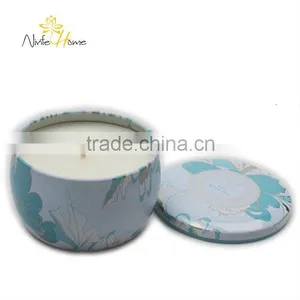 Candle Tin With Personalized Label, Apple Scent Tin Box Candle thumbnail-6