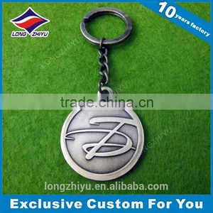 Mid East Advertising Round Metal Keychain 3d Custom Shaped Keychain thumbnail-6