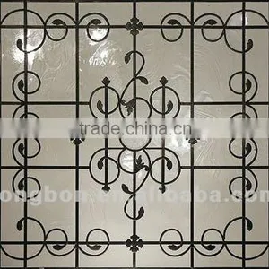 Top-selling Wrought Iron Window Grill Design thumbnail-1