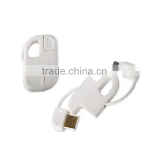 Keychain Micro Usb Data Cable for Samsung Xiaomi thumbnail-1