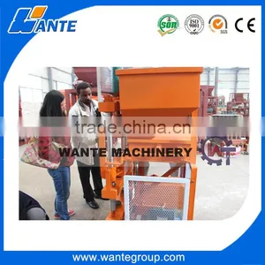 WANTE BRnd WT1-10 Best Seller Hot Selling Clay Interlocking Brick Machie thumbnail-1