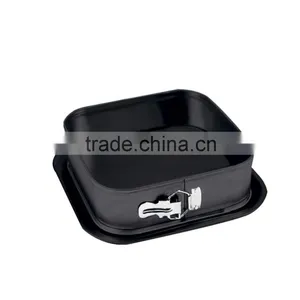 Carbon Steel Non-stick Rectangular Springform Cake Pans 2pcs Set thumbnail-1