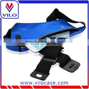 One Pockets Waist Bag With Headphone Bud thumbnail-3