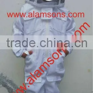 High Quality 100% Cotton Children Beekeeper Suit / Kids Beekeeping Suits With Fency Veil thumbnail-1