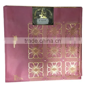 Bright Yellow African Styles Head Tie / Flowers Patterns Sego / Classical Nigerian Gele Fabric Quality Choice thumbnail-5