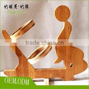 Wine Bottle Holder/Bamboo Wine Rack/Wine Shelf With Different Shape thumbnail-6