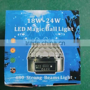 Rgb LED Stage Magic Ball Light Mini RGB Disco DJ Ball Stage Lighting Wholesale thumbnail-3