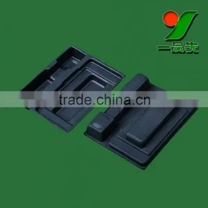 Dongguan 100% Biodegradable Sugarcane Bagasse Molded Paper Pulp Electronic Cigarette Component 0.8mm Thickness Packaging Tray thumbnail-4