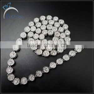 Latest Hip Hop Heavy Diamond Necklace thumbnail-1
