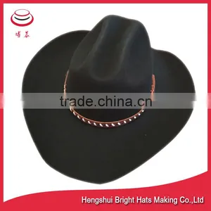 2016 New Design Mens Cowboy Western Unisex Hat Fur Caps thumbnail-1