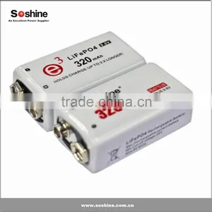 Best 9V Battery Good Quality Rechargeable 9V Lifepo4 Battery From China Wholesale thumbnail-1