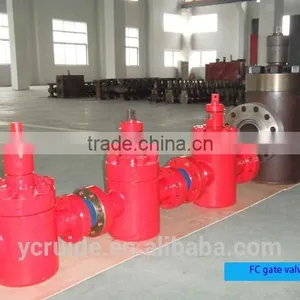 API 6A Forged High Pressure Flanged FC Gate Valve thumbnail-1
