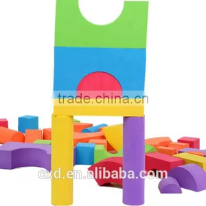 Wholesale Colorful Building Toy Soft Eva Foam Block thumbnail-1